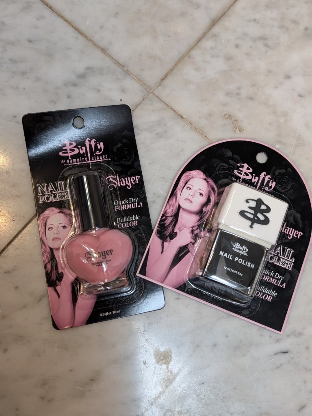 Buffy the Vampire Slayer RARE Double Polish Set NEW WITH TAGS Bundle and Save